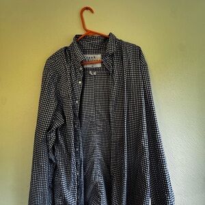 Frank & Eileen Men's Black and White Gingham Jacket